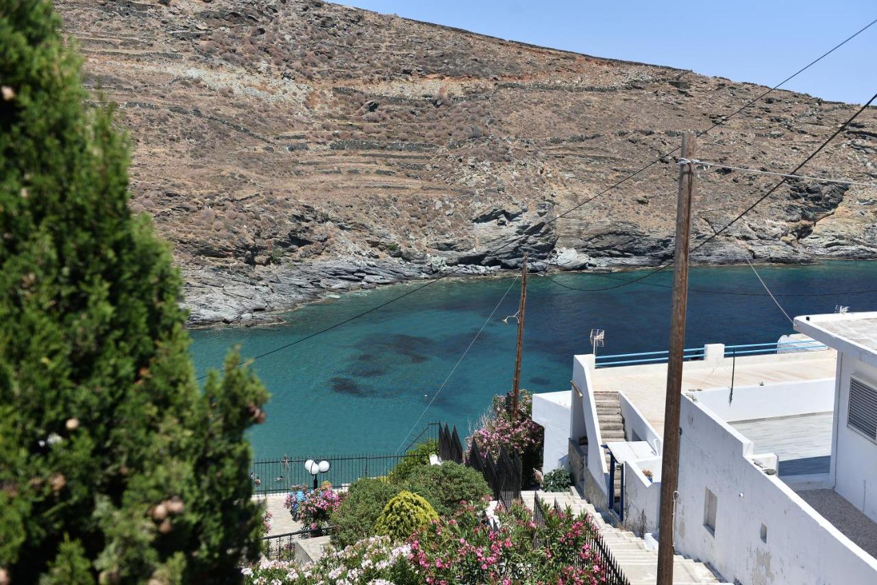 Κυκλαδίτικη Βίλα Στην Παραλία Αντώνηδες, Κύθνου Kythnos Ngoại thất bức ảnh