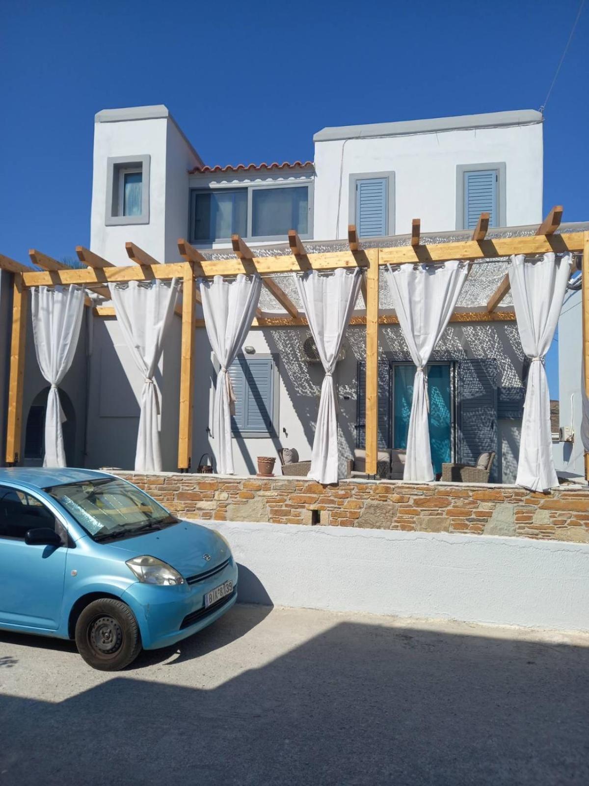 Κυκλαδίτικη Βίλα Στην Παραλία Αντώνηδες, Κύθνου Kythnos Ngoại thất bức ảnh